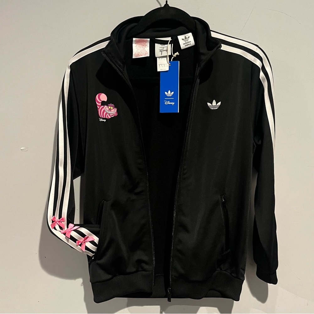 Adidas Originals x Disney Alice In Wonderland Track Jacket Kids Medium NWT rare!